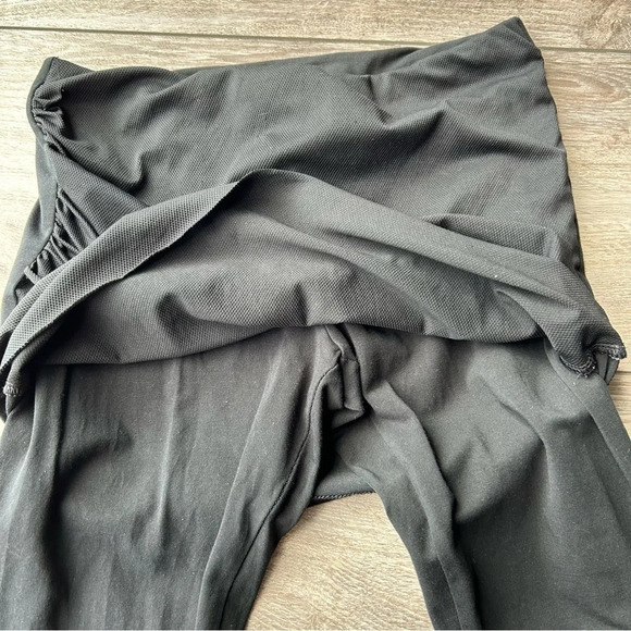 Cabi Black Mesh Skirted  Leggings - Picture 8 of 14